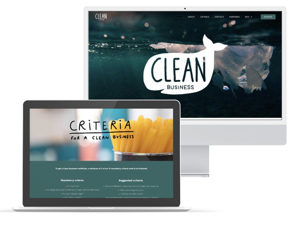 WebsiteTotaal portfolio Clean Business